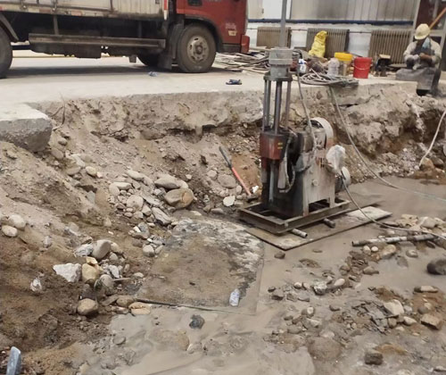 民和公路下沉压浆